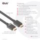 8. CLUB3D CAC-1375 HDMI-Kabel 5 m HDMI Typ A (Standard) Schwarz