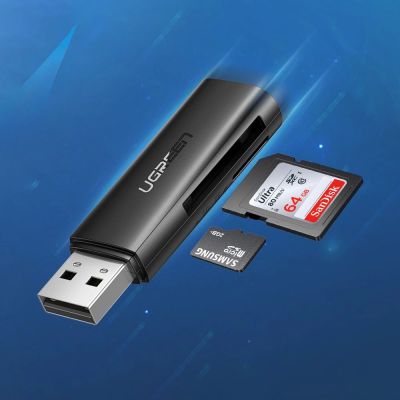 4. Ugreen CM264 USB 3.0 SD/TF-Kartenleser – Schwarz