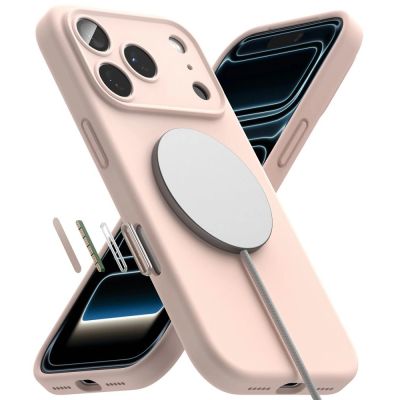 5. Ringke Silikon MagSafe Hülle für iPhone 18 Pro – Pink