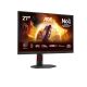 21. AOC-zertifizierter U27G4R 27" Fast IPS UHD-Monitor, 16:9, 120 Hz, 1 ms, 3840 x 2160, 400 cd/m², 2x HDMI, Schwarz