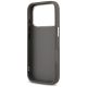 7. Karl Lagerfeld FW Grained Karl & Choupette Heads Pins & Logo iPhone 17 Pro Hülle - Grau