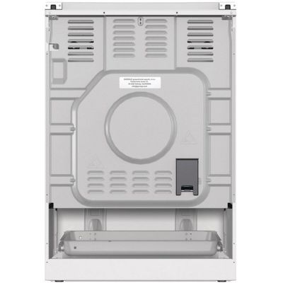 7. GORENJE GKS6C71WF Gas-Elektro-Herd 60 cm | Heißluftfrittieren | Extra Dampf | Auftauen | Weiß