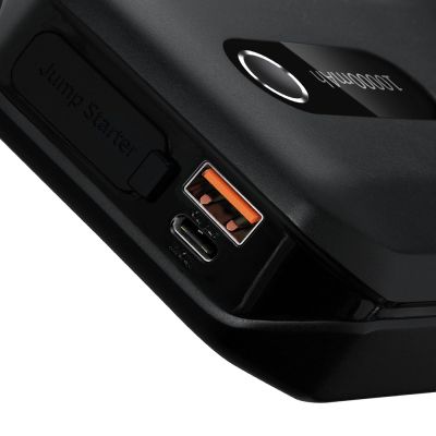 8. Baseus Powerbank Starthilfe-Booster 10000mAh 12V (1000A / 500A) + Krokodilklemmen Schwarz (CGNL020101)