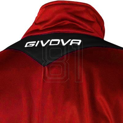 7. Givova Tuta Visa TR018 1210 Trainingsanzug Rot/Schwarz