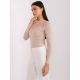 3. BASIC FEEL GOOD Beige Netzbluse (RV-BZ-9202.10X)