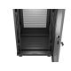 9. Stand-Rack-Schrank 19" 37U 600x600 schwarze perforierte Tür LCD LANBERG (flach verpackt)