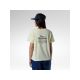 2. ROSSIGNOL Damen-T-Shirt mit Wasserfall-Grafik, Gelb