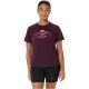 ASICS Fujitrail Logo SS Top 2012D432-501 Bordeauxrot L