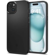 Spigen Thin Fit Hülle für iPhone 15 – Schwarz