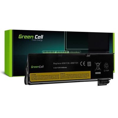4. GREEN CELL AKKU LE57V2 121500214 FÜR LENOVO THINKPAD T440 T450 T460 T550 T560 W550S X240 X260 L450 L470 4400 mAh 10,8 V