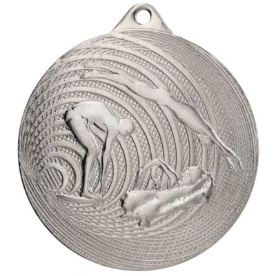 9. STEEL MEDAILLE SCHWIMMEN FI 70 MMC3074 - SILBER