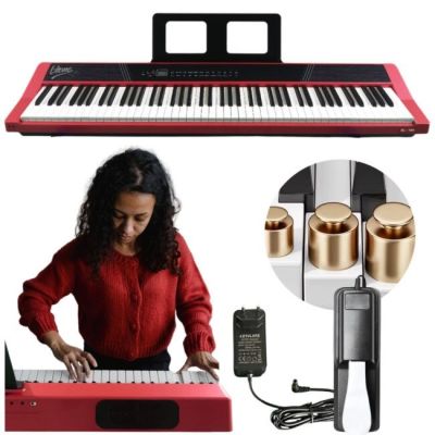 V-TONE BL-190 tragbares Digitalpiano mit gewichteten Tasten