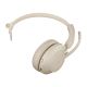 5. Jabra Evolve2 65 MS Mono Link380a Kabelloser Over-Ear-Kopfhörer, Beige + Ständer
