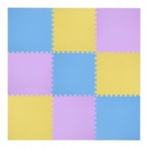 One Fitness MP10 Multipack Puzzlematte Gelb-Blau-Lila