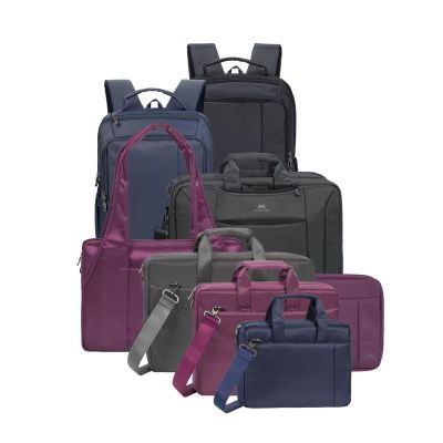 8. RIVACASE TASCHE/RUCKSACK FÜR 16" CENTRAL-LAPTOPS, SCHWARZ, TASCHE ZUM RUCKSACK VERWANDELBAR