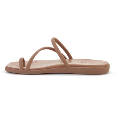 4. CROCS MIAMI Zehenschlaufensandale in Milchschokolade 209862-2JJ