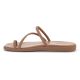 4. CROCS MIAMI Zehenschlaufensandale in Milchschokolade 209862-2JJ