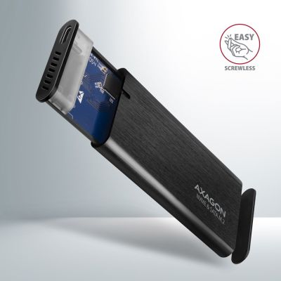 4. Axagon EEM2-SB2 Festplattengehäuse SSD-Gehäuse Schwarz M.2