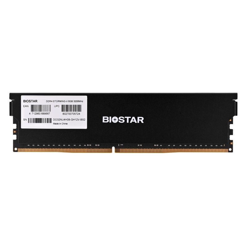 3. DDR4 Biostar 8GB 3200MHz Kühlkörper Storming Vseries Speicher