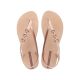 6. Ipanema Sandal Rio Damen Flip-Flop Sandalen, modisch und bequem, Beige