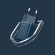 14. Baseus Super Si 1C Schnellladegerät USB Type C 20W Power Delivery + USB Type C - Lightning Kabel 1m blau (TZCCSUP-B03)