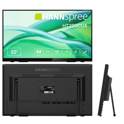6. Hannspree Monitor 54,6 cm (21,5") HT220CUA 16:9 M-TOUCH HDMI+DP