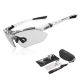 Rockbros Sportbrille 0089 silber polarisiert
