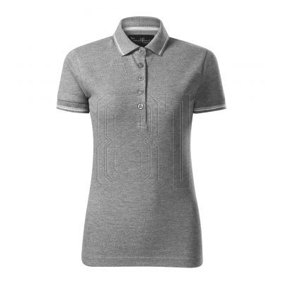 3. Malfini Perfection Uni Poloshirt W MLI-25312 dunkelgrau meliert