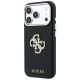 3. Guess Smooth & Big Strass Logo & Strap Schutzhülle für iPhone 18 Pro Max / 17 Pro Max, schwarz