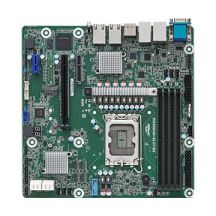 ASRock W680D4U-2L2T/G5 Mainboard, 1x LGA1700, Intel Core 12./13. Gen, W680 (4x DIMM, SATA, 1x M.2, 2x GbE, 2x 10GbE, IPMI)