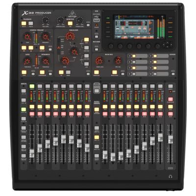 Behringer X32 Producer Audiomixer, 40 Kanäle, 10–22.000 Hz, Schwarz