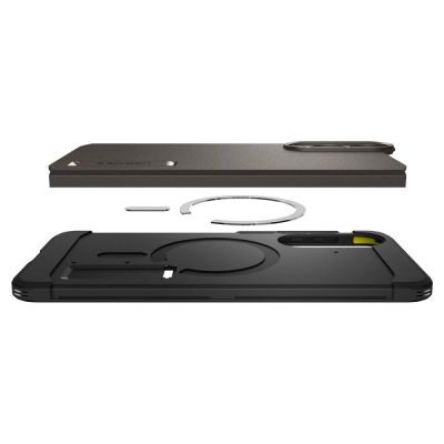8. Spigen Tough Armor MagSafe Case für Samsung Galaxy S25 Edge - Grau/Schwarz
