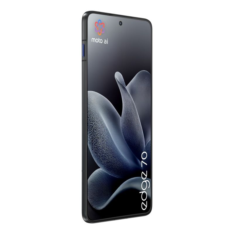 23. Motorola edge 70, 17 cm (6,7 Zoll), Dual-SIM, Android 16.0, 5G, USB Typ-C, 12 GB RAM, 512 GB interner Speicher, 4800 mAh Akku, Grau