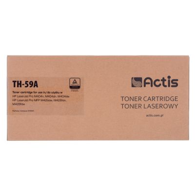 2. Actis TH-59A Toner (ersetzt HP CF259A; Supreme; 3.000 Seiten; Schwarz) mit Tonerstandüberwachungschip. Wir empfehlen, Software-Updates für den Drucker zu deaktivieren.