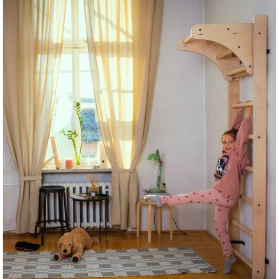 15. BENCHK 111 Klimmzugstange aus Holz