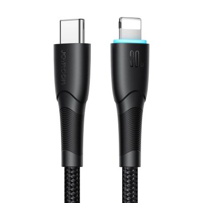 6. Joyroom Starry Series SA32-CL3 30 W USB-C/ Lightning -Kabel 1 m – schwarz
