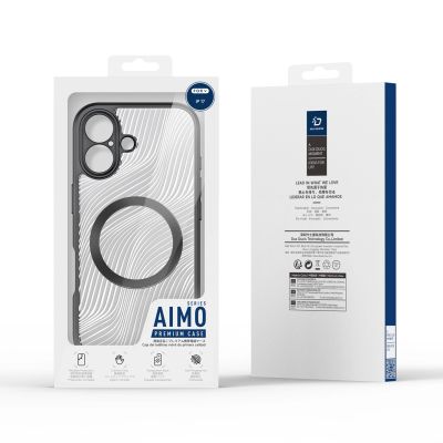 9. Dux Ducis Aimo Mag Case mit Magnetring für iPhone 17 - Schwarz