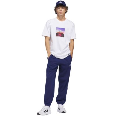 6. adidas Summer Heat Graphic T-Shirt für Herren, weiß, JZ7545