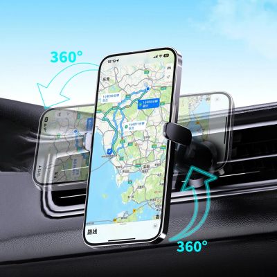 10. Dudao FW11 Autotelefonhalter mit 15-W-Induktionsladegerät für Lüftungsschlitze / Cockpit – Schwarz