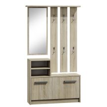 KLEIDERSCHRANK - SCHRANK, SPIEGEL, KLEIDERHÄNGER / SONOMA GS1