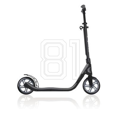 14. Globber ONE NL 205 City-Scooter / Schwarz-Anthrazit 477-100