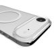 5. Puro Lite Mag TPU+PC Hülle kompatibel mit MagSafe für iPhone 17 Air - Transparent mit weißem Ring