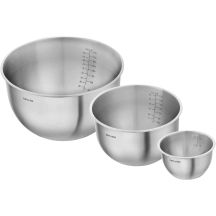 ZWILLING FRISCH & SPAREN Set mit 3 Stahlschüsseln