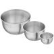 ZWILLING FRISCH & SPAREN Set mit 3 Stahlschüsseln