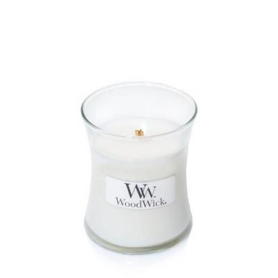 Kleine Kerze WEISSER TEE & JASMIN WOODWICK