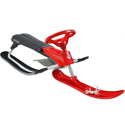 8. Hamax Sno Blade Skischlitten Grau/Rot