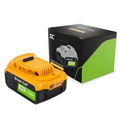 15. Green Cell Akku für DeWalt XR 18V 4Ah Ersatz für XR DCB182