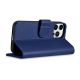 8. iCarer Wallet Case 2in1 Cover iPhone 14 Pro Leder Flip Case Anti-RFID blau (WMI14220726-BU)