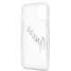 7. Guess GUHCP12LKTRSVSI iPhone 12 Pro Max 6.7" Transparente Hardcase Vintage Script Silver