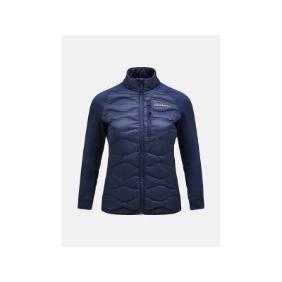 Peak Performance W Helium Daunen-Hybridjacke Marineblau